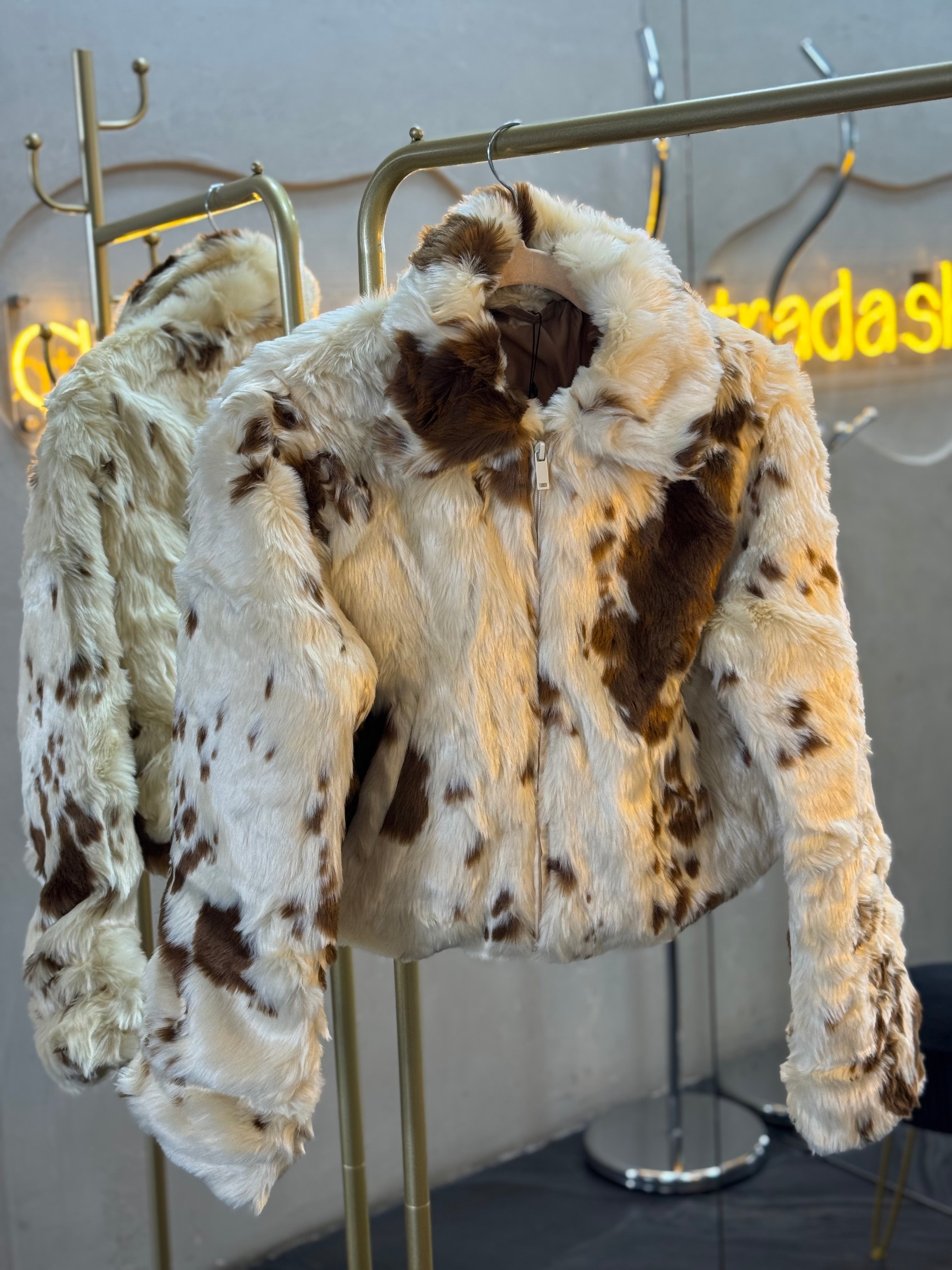 Blazer peluche café